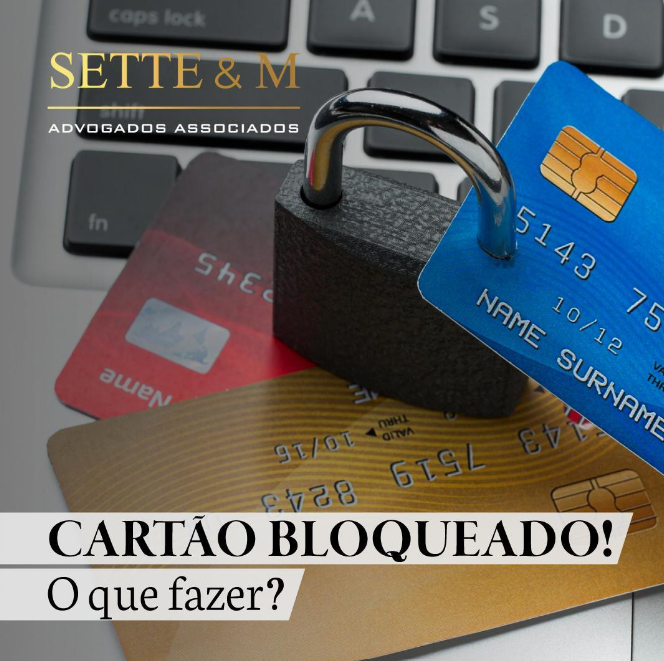 Cartão bloqueado! O que fazer?